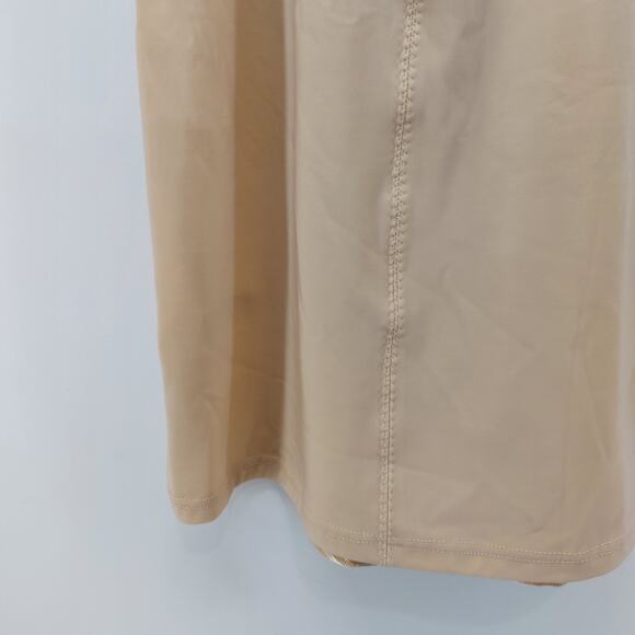 Ekouaer Womens Dress Slip Beige Stretch US Size 6 Full Cami - Picture 6 of 16